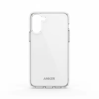 جراب هاتف Anker الشفاف المغناطيسي A90A8H01 لـ iPhone 15 برو ماكس، مع توافق ماغ سيف وتصميم شفاف.