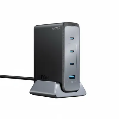 شاحن مكتبي Anker Prime 240W جان Desktop Charger (A2342211) مع 4 منافذ.