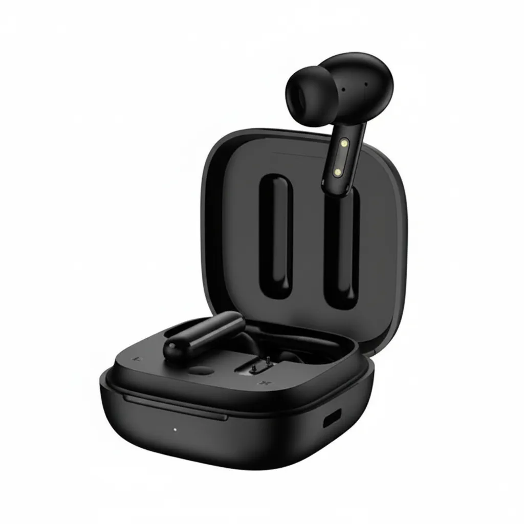 سماعات أذن Anker Soundcore R50i ANC اللاسلكية الحقيقية A3959H11 باللون الأسود، مع إلغاء الضوضاء النشط.