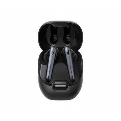 سماعات أذن Anker Soundcore Liberty 4 NC اللاسلكية الحقيقية A3947H11 باللون الأسود، مع إلغاء ضوضاء قوي.