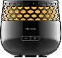 كهربائي Incense Burner محمول Aroma Diffuser - أسود — أسود