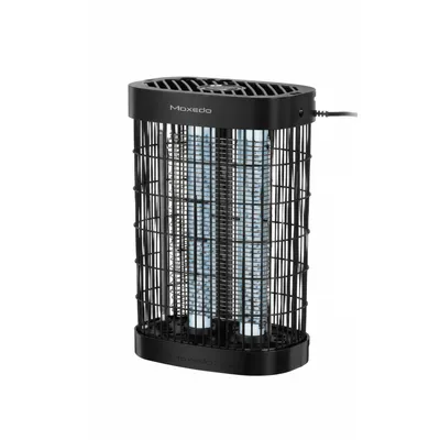صاعق الحشرات الكهربائي Moxedo 30W طراز MX-EIZ011 باللون الأسود، يقضي بفعالية على الحشرات الطائرة بقوته 30 W.
