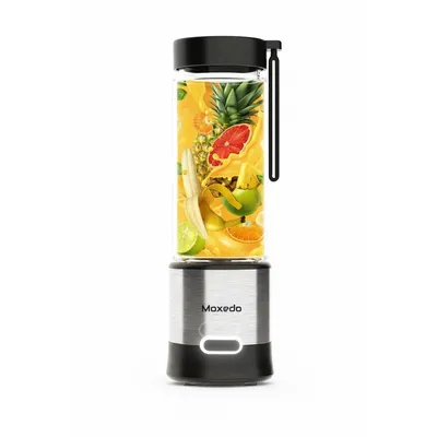 خلاط العصائر Moxedo Frutiva Juicer Blender MX-JB003-BK باللون الأسود، سعة 450ml.