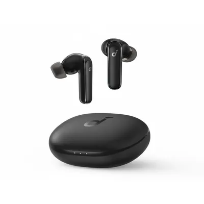 سماعات أذن Anker Soundcore Life P3 اللاسلكية الحقيقية A3939012 باللون الأسود، مع صوت حيوي وملاءمة مريحة.