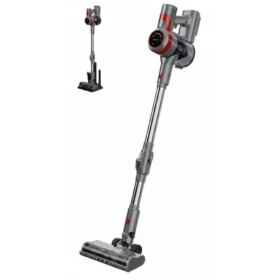 مكنسة Moxedo Swift Force Cordless 400W MX-VC004 باللون الأسود، لتنظيف المنزل القوي والمرن.