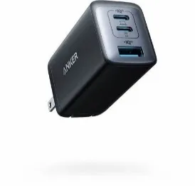أنكر POWERPORT III 3 - منفذ 65W POD (A2667K11) - أسود — أسود