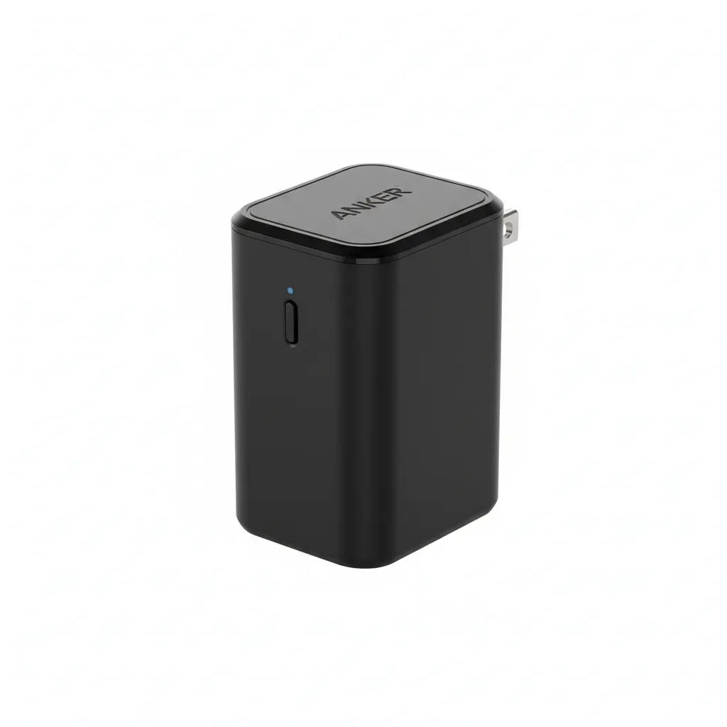 أنكر 323 شاحن مع 322 USB-C إلى USB-C كابل (33W, 3 FT) (B2331K11) - أسود — أسود