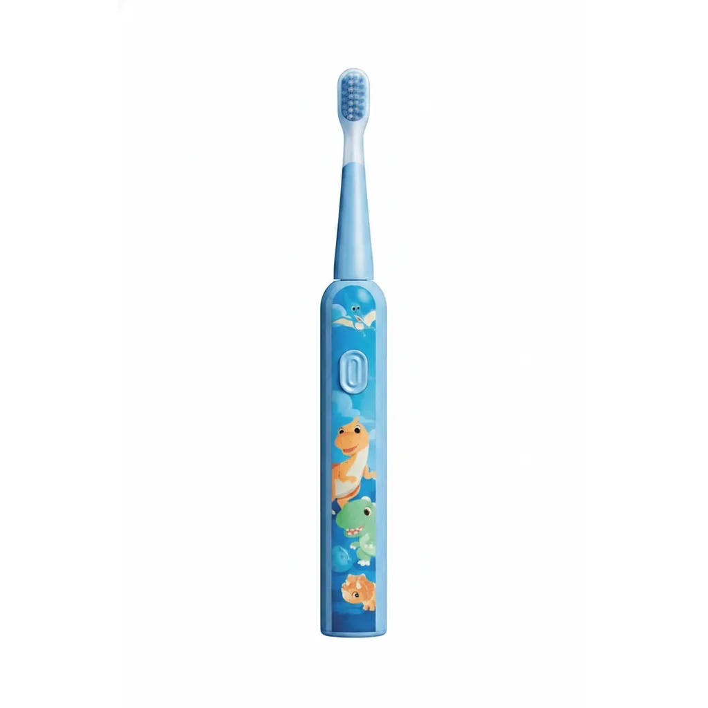 موكسيدو Kids 2 في 1 Brush كهربائي Toothbrush - أزرق — أزرق