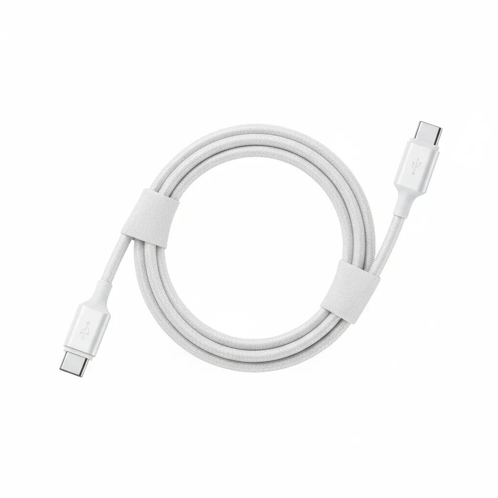 كابل Anker 542 USB-C to لايتننج حيوي، بطول 6ft، أبيض، A80B2H21، لأجهزة Apple.