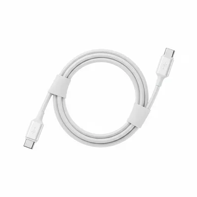 كابل Anker 542 USB-C to لايتننج حيوي، بطول 6ft، أبيض، A80B2H21، لأجهزة Apple.