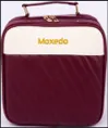 2 في 1 محمول Makeup Bag - Maroon
