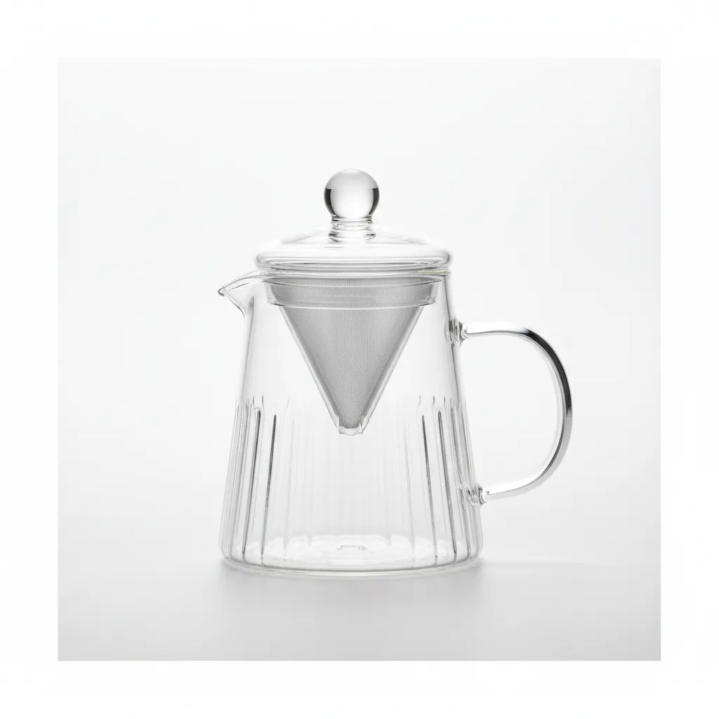 Macnoa MacDrip Server 2، سيرفر قهوة شفاف، 12x12x15cm، مثالي لإعدادات تحضير القهوة المقطرة.