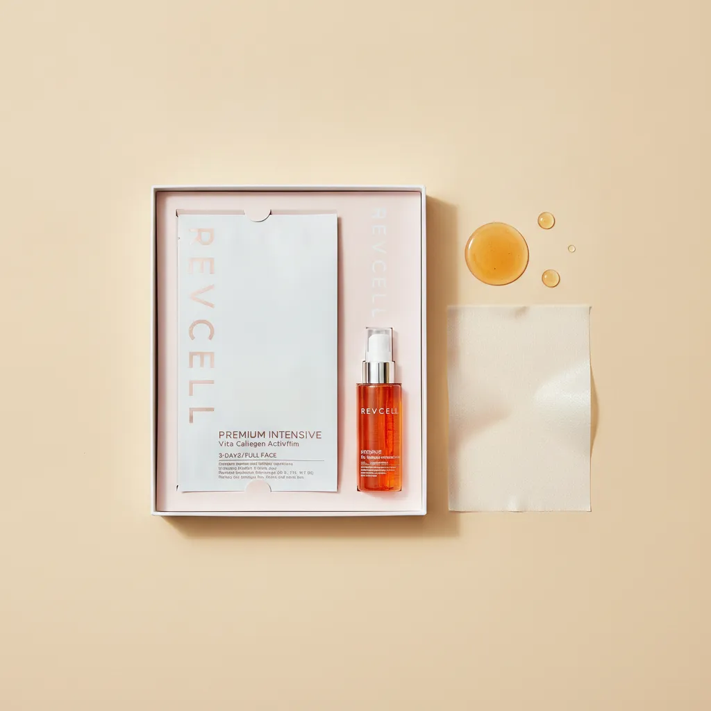 Revcell Premium Intensive Vita-Collagen Activfilm Set — 10 sheets + 50 mL mist