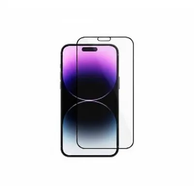 واقي شاشة Anker HD لجهاز iPhone 15 برو بحجم 6.1 بوصة موديل A72C9H01، زجاج شفاف لحماية الشاشة.