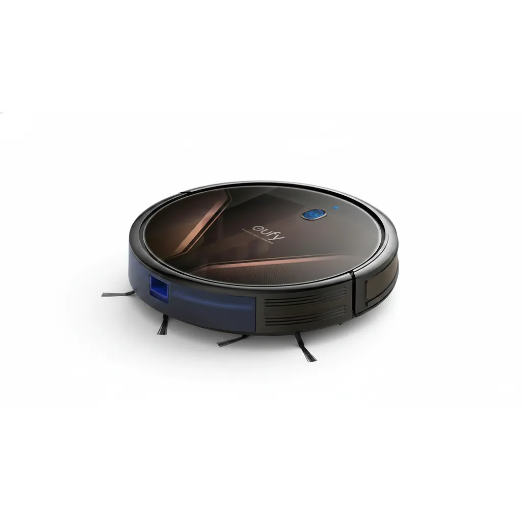 مكنسة وممسحة Anker Eufy RoboVac G20 Hybrid T2258K11 الروبوتية باللون الأسود، لتنظيف الأرضيات مزدوج المفعول.