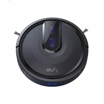 مكنسة Anker Eufy RoboVac 25C ماكس T2132KQ1 الروبوتية باللون الأسود، لتنظيف الأرضيات الآلي.
