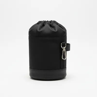 حقيبة Macnoa MacRoam BrewBag باللون الأسود، حقيبة حمل محمولة ومنظمة لإكسسوارات تحضير القهوة.