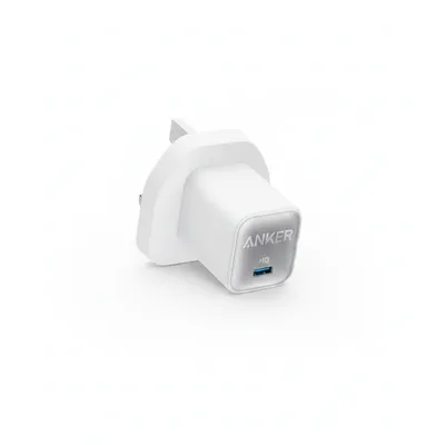 شاحن Anker 523 نانو 3 بقوة 47W A2039K11، شاحن حائط مدمج لشحن الأجهزة بسرعة.