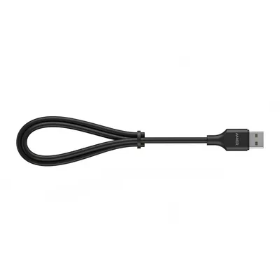 كيبل Anker 322 USB-C إلى USB-C باللون الأسود، بطول 6ft، للشحن ونقل البيانات.