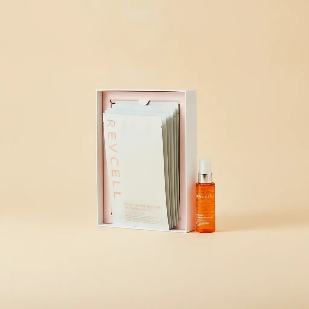 Revcell Premium Intensive Vita-Collagen Activfilm Set — 10 sheets + 50 mL mist