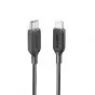 أنكر POWERLINE III USB-C إلى لايتننج كابل 6FT / 1. 8M (A8833H11) - أسود — أسود
