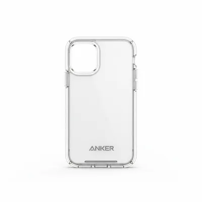 جراب هاتف Anker الشفاف المغناطيسي A90A7H01 لجهاز iPhone 15 برو، يظهر توافق ماغ سيف وحماية متينة.