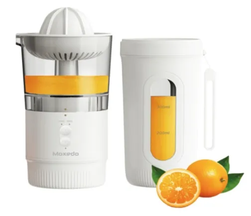 موكسيدو FRUTIVA JUICER BLENDER 450ML (MX - JB003 - BK) - أسود — أبيض