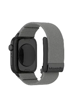 موكسيدو Hybrid فت - ويف نايلون مضفر حزام لـ iWatch & WH 4. 0 - أسود — رمادي