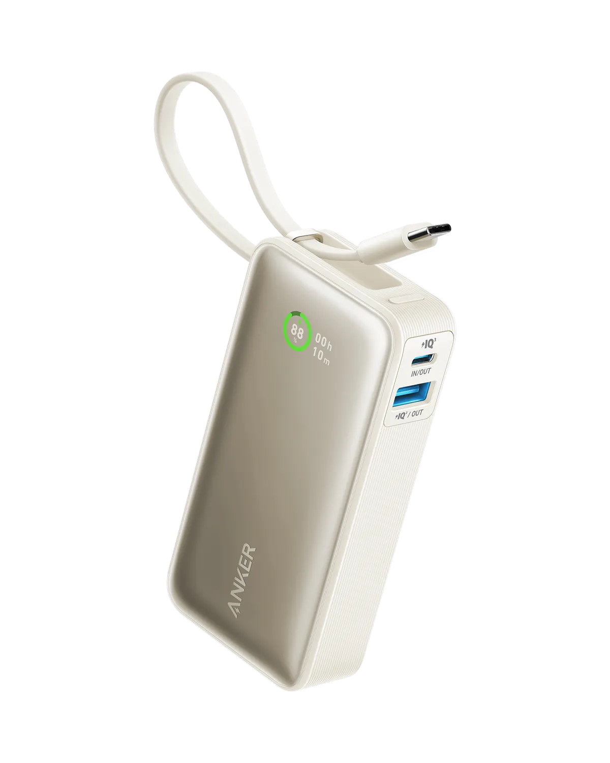 أنكر 533 بنك طاقة 30W BUILT - في USB-C CALE (A1259H11) — أبيض